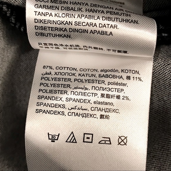 bebe Gray Denim Military Mini Dress - Picture 13 of 13